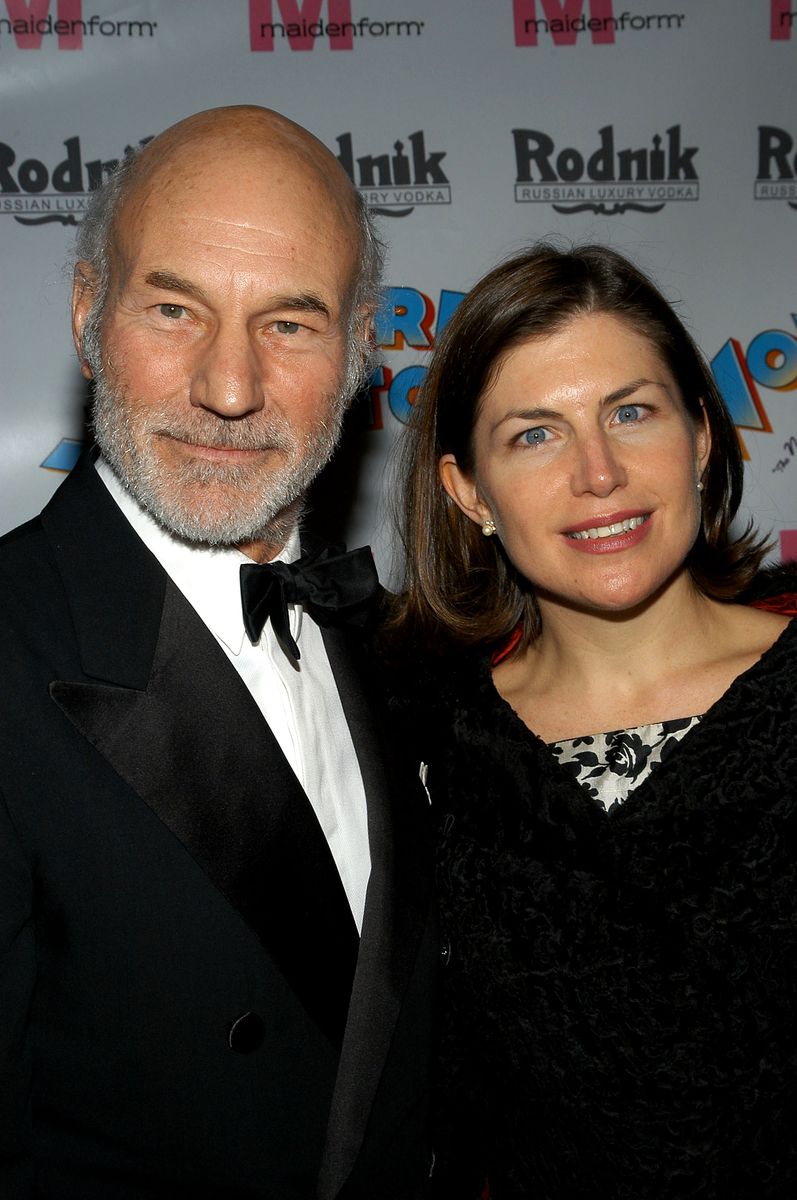 Patrick and Mary in 2003 for the opening night of the Broadway musical Wonderful Town at the Martin Beck Theater in New York City