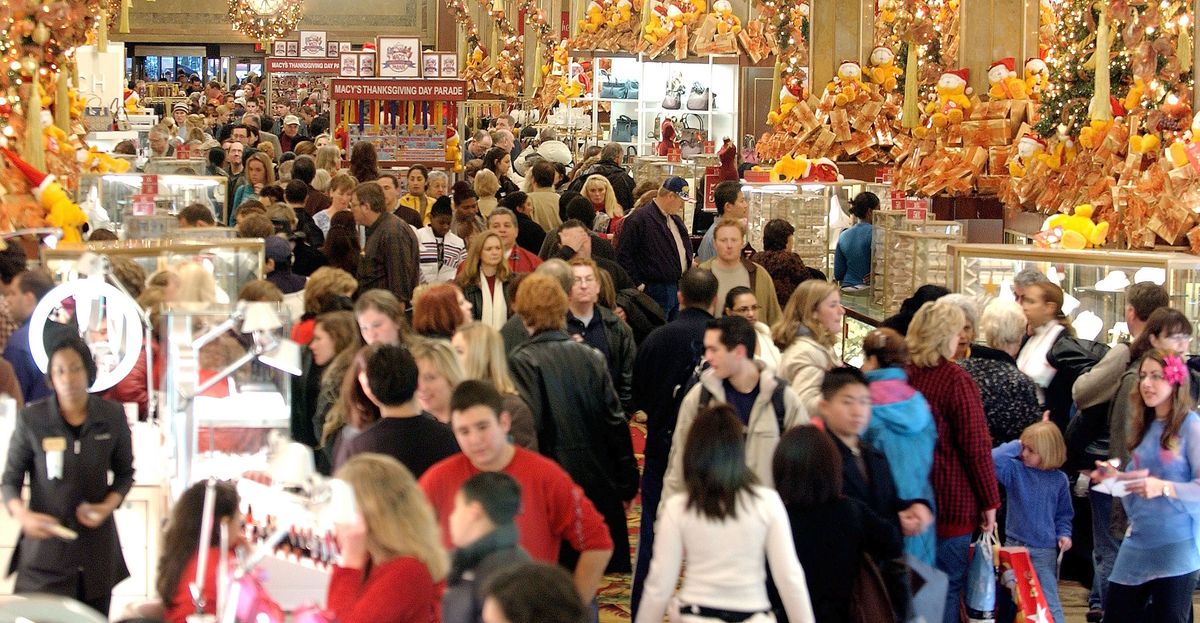 Thanksgiving marks the start of the holiday shopping season