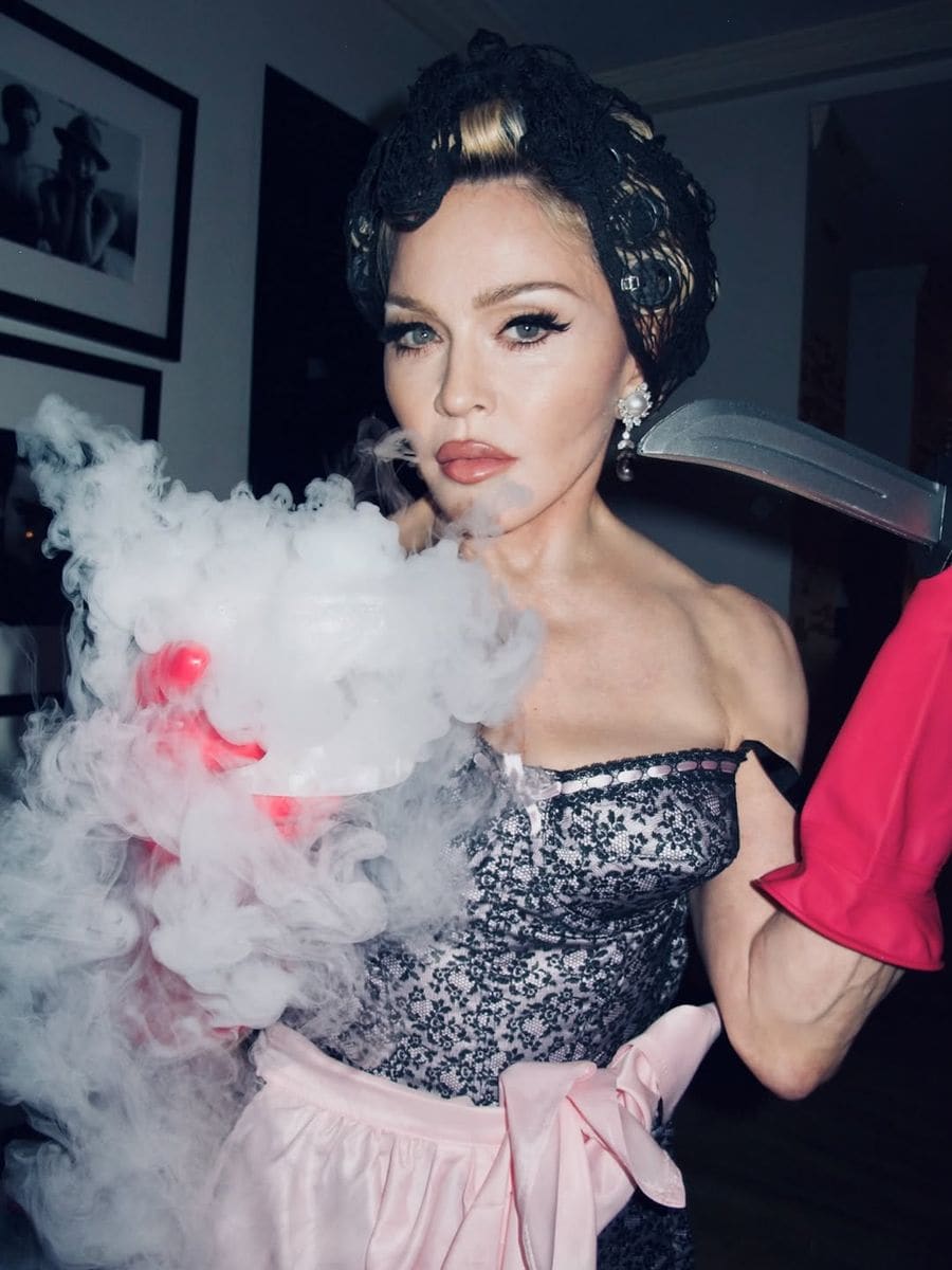 Madonna looked toned and amazing