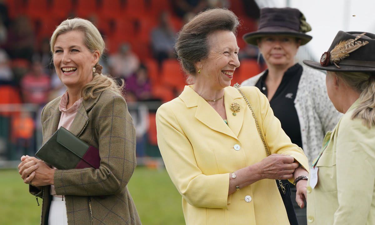 Sophie, Countess of Wessex and Princess Anne attended the show on Sept. 9