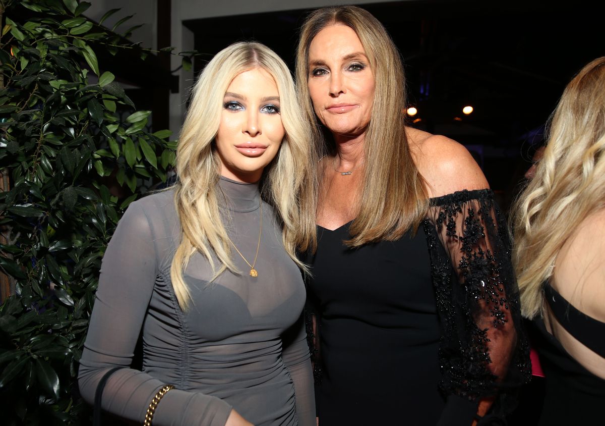 Sophia Hutchins and Caitlyn Jenner (Photo by Katie Jones/Variety/Penske Media via Getty Images) 