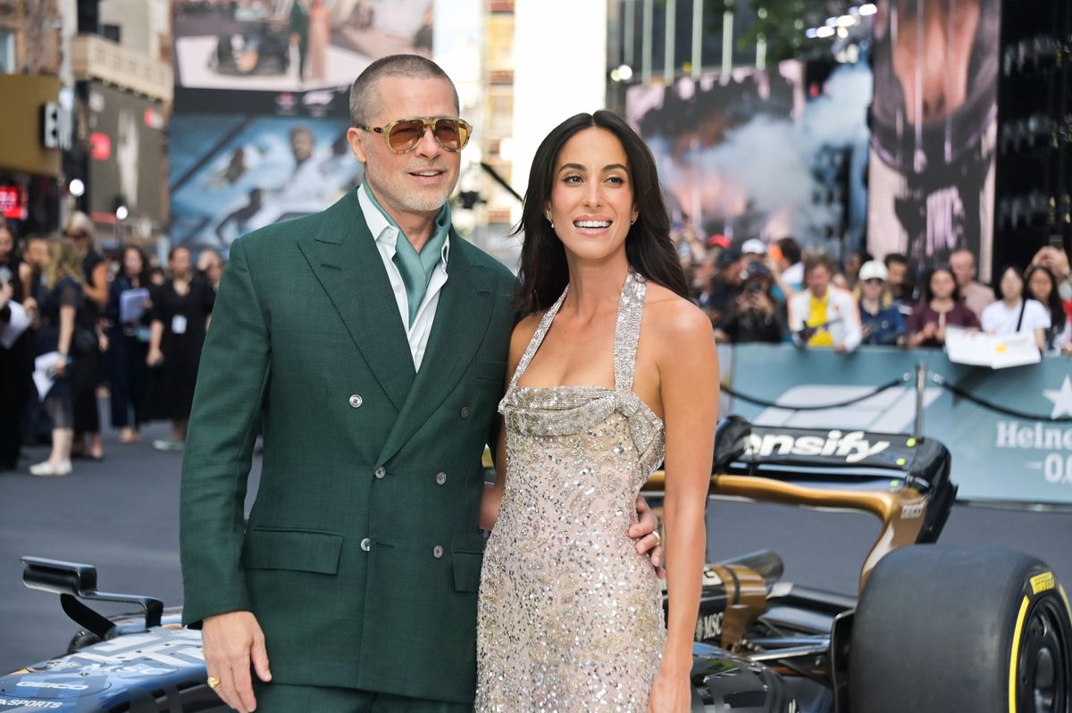 Brad Pitt and Ines de Ramon Proved Their Romance Is Going Strong with Sweet London Premiere Moment
