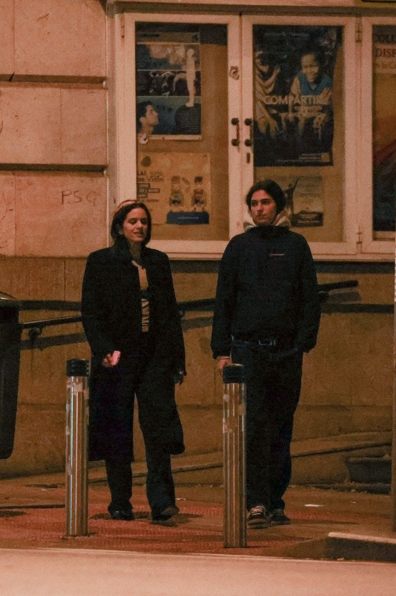 

Rosalía was spotted enjoying a relaxed dinner with friends in Madrid during a low-key night out in the city.