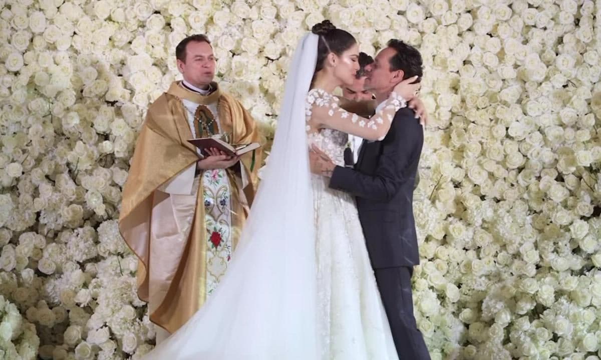 Boda de Marc Anthony y Nadia Ferreira