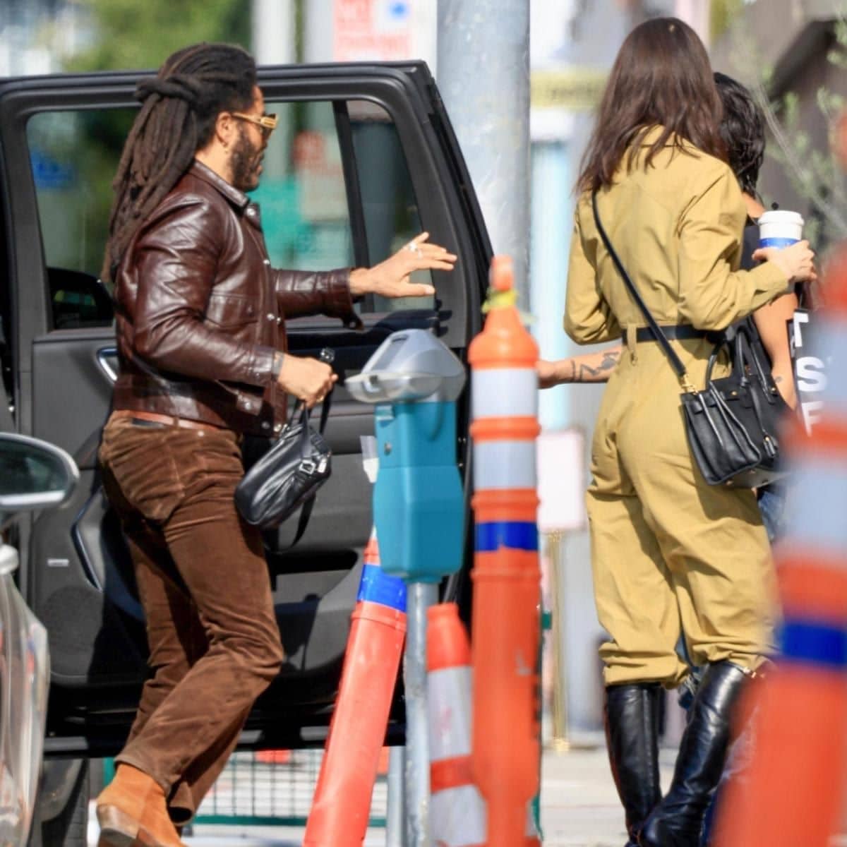 Lenny Kravitz and Ana Paula Valle