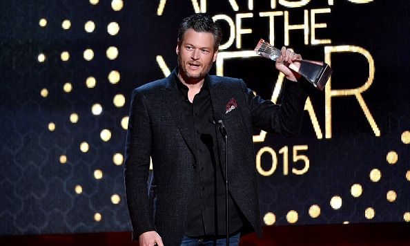 Blake Shelton was honored with the Artist of the Year Award.
<br>
Photo: Getty Images for CMT