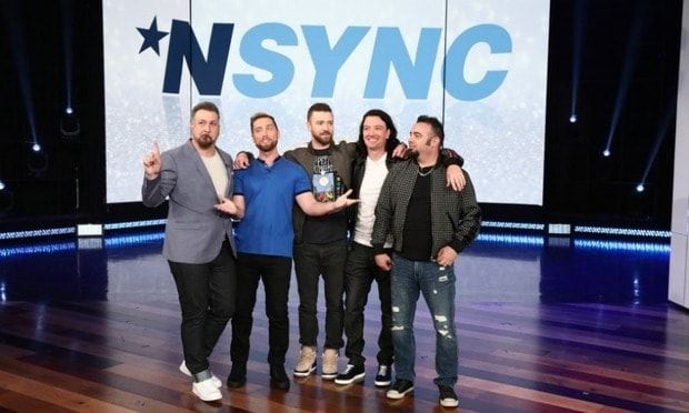 Things got even more exciting when the 37-year-old singer brought out his former *NSYNC bandmates: Lance Bass, Joey Fatone, JC Chasez, and Chris Kirkpatrick. Much to the crowd's liking, the group took a trip down memory lane, which included a very revealing game of "Never Have I Ever." During which, Justin let out a very '90s secret.
Photo: Michael Rozman/Warner Bros.