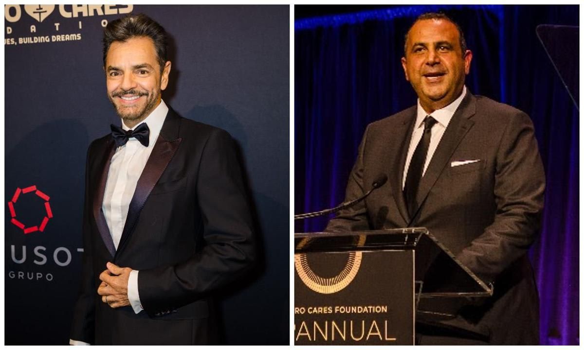 Eugenio Derbez and Sam Nazarian