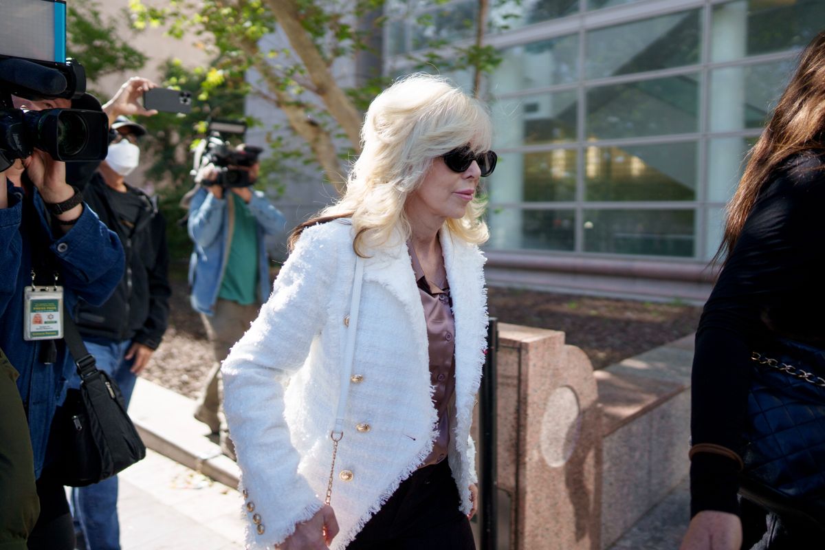 Tammi arrives at the Van Nuys West Courthouse on May 13, 2025, in Van Nuys, California