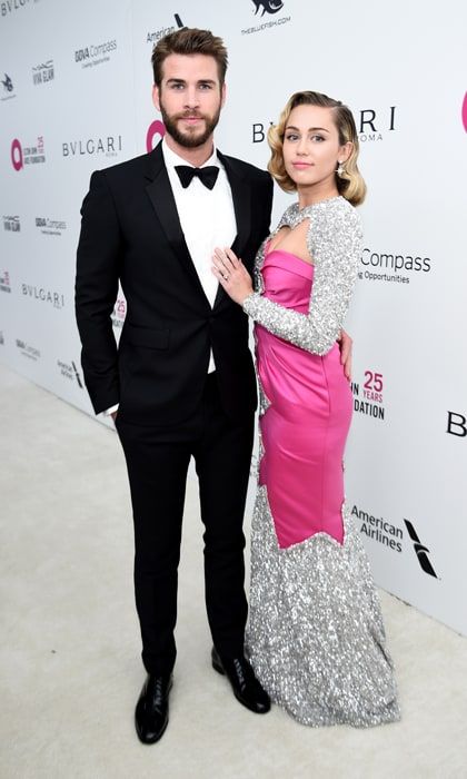 Miley Cyrus and Liam Hemsworth