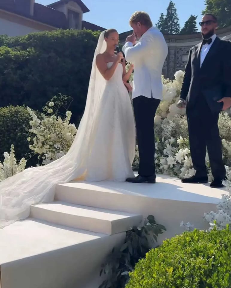 Before the big day, the couple enjoyed some downtime at Villa d’Este in Cernobbio