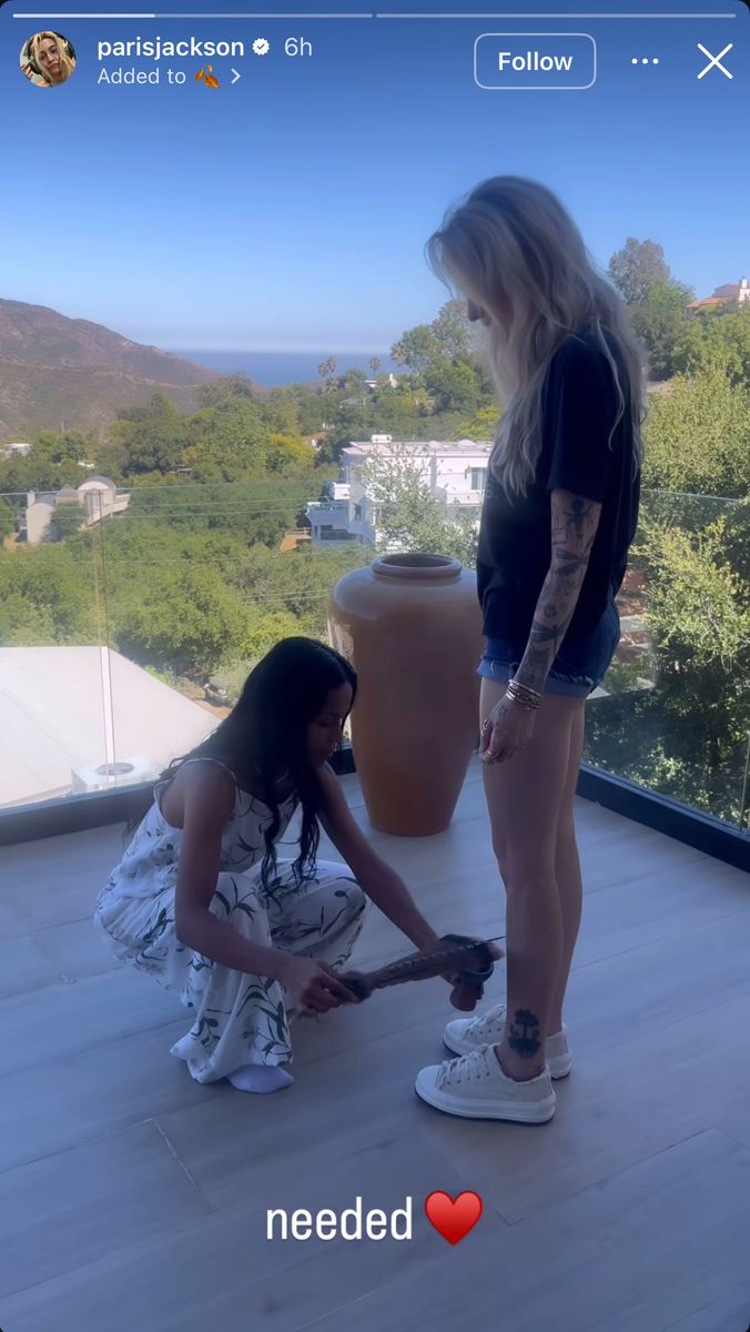 Paris Jackson breaks off engagement and turns to Latin American traditions as part of her healing