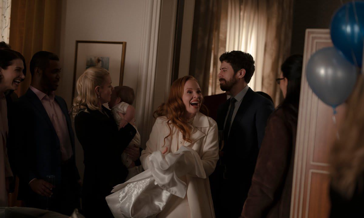 Lauren Ambrose and Toby Kebbell in “Servant."