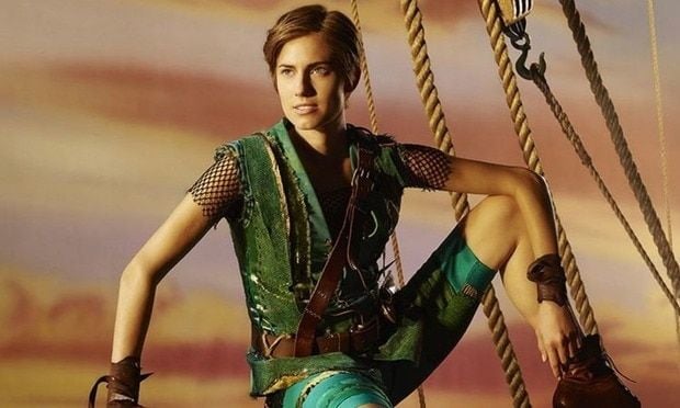 Allison Williams is Pan.