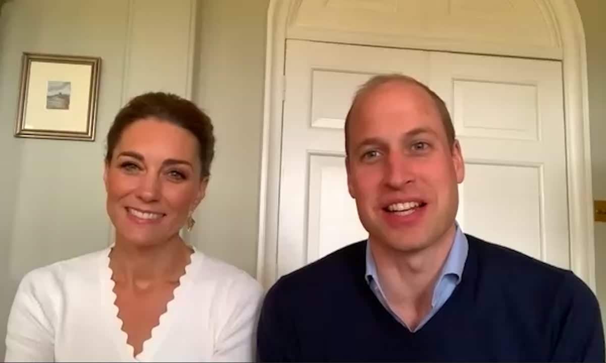 Kate Middleton and Prince William video chatted with Shout Crisis Volunteers to mark the first anniversary of the crisis text line