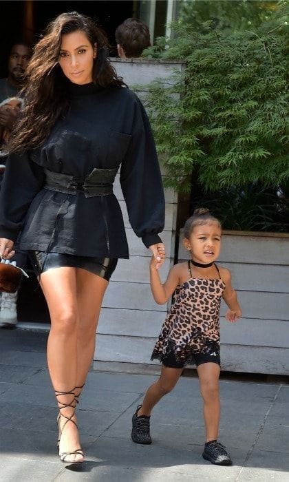 Kim says North likes all things pretty and colorful.
<br>
Photo: GC Images