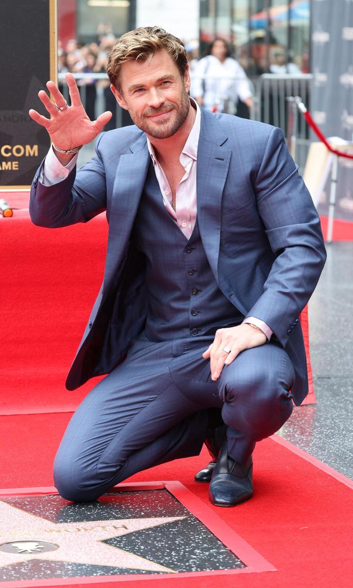 Chris Hemsworth Honored With Star On The Hollywood Walk Of Fame