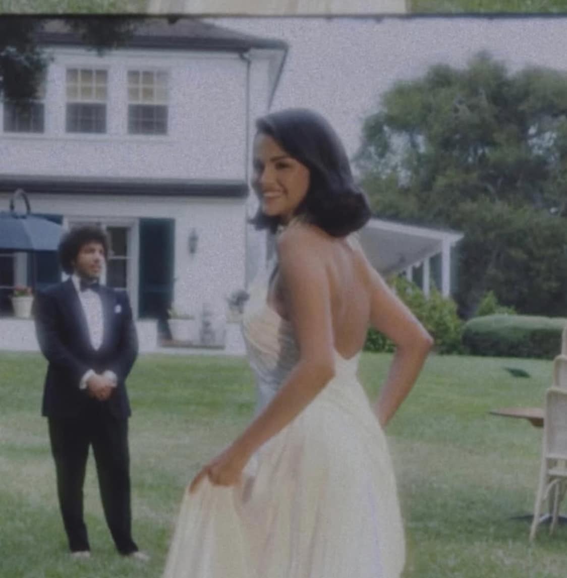 Selena Gomez’s second wedding dress features sheer lace and crystal embroidery: Inside the ceremony