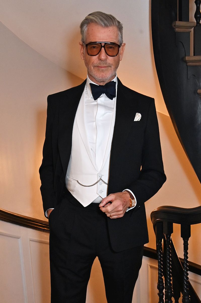 Pierce Brosnan attends the dunhill & BAFTA Filmmakers Dinner 