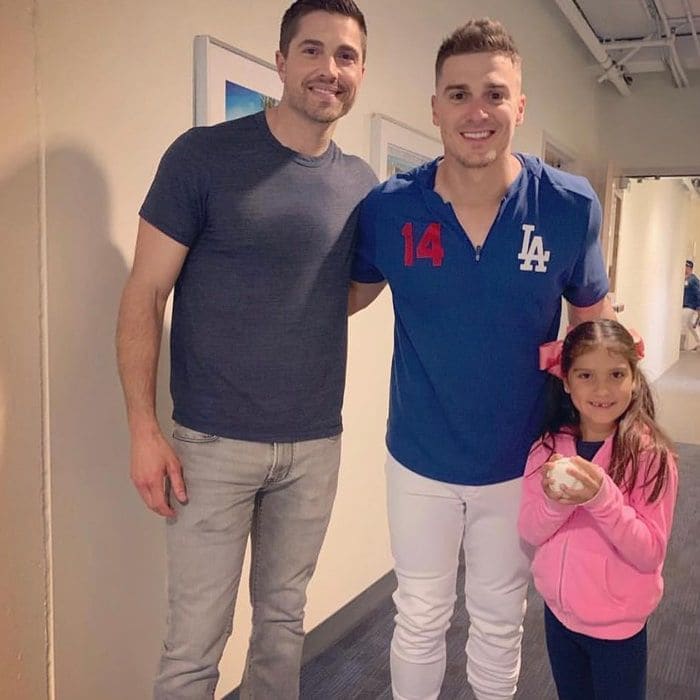 Eric Winter and daughter