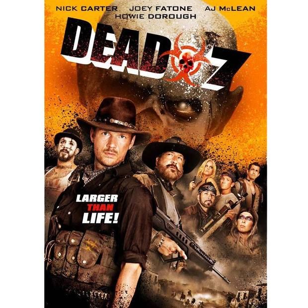 '90s Boy bands members from NSYNC, Backstreet Boys, 98 Degrees and O-Town released a new song for their upcoming zombie film.
<br>
Photo: Twitter.com/@syfyAU