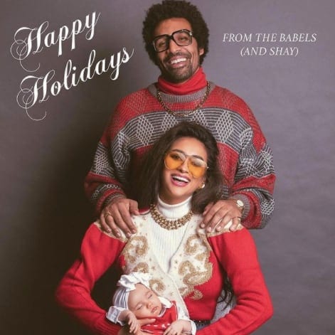 Shay Mitchell Christmas card