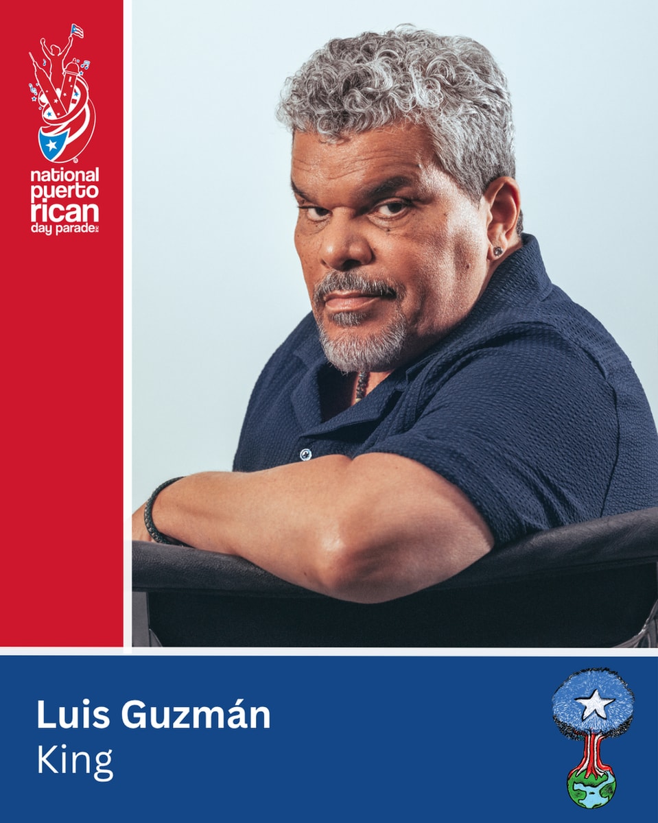Luis Guzman is this year's King of the Puerto Rican Day Parade