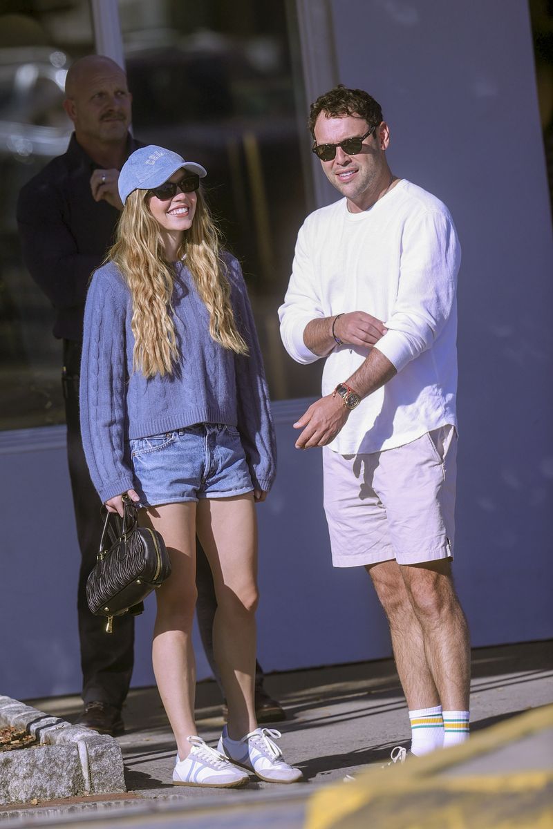 Sydney Sweeney and Scooter Braun were seen together in the Hamptons, sharing affectionate moments.
