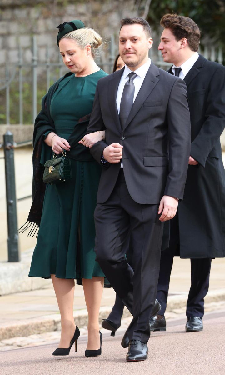 The King's fourth child and youngest daughter, Princess Theodora of Greece and Denmark, and her husband Matthew Kumar