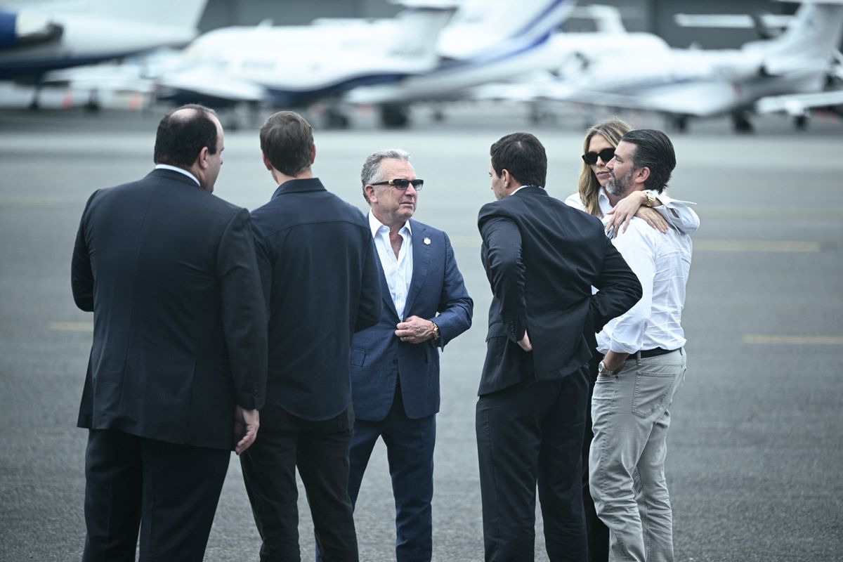 Donald Trump Jr. and girlfriend Bettina Anderson to attend the 2025 FIFA Club World Cup final football match between England's Chelsea and France's Paris Saint-Germain 