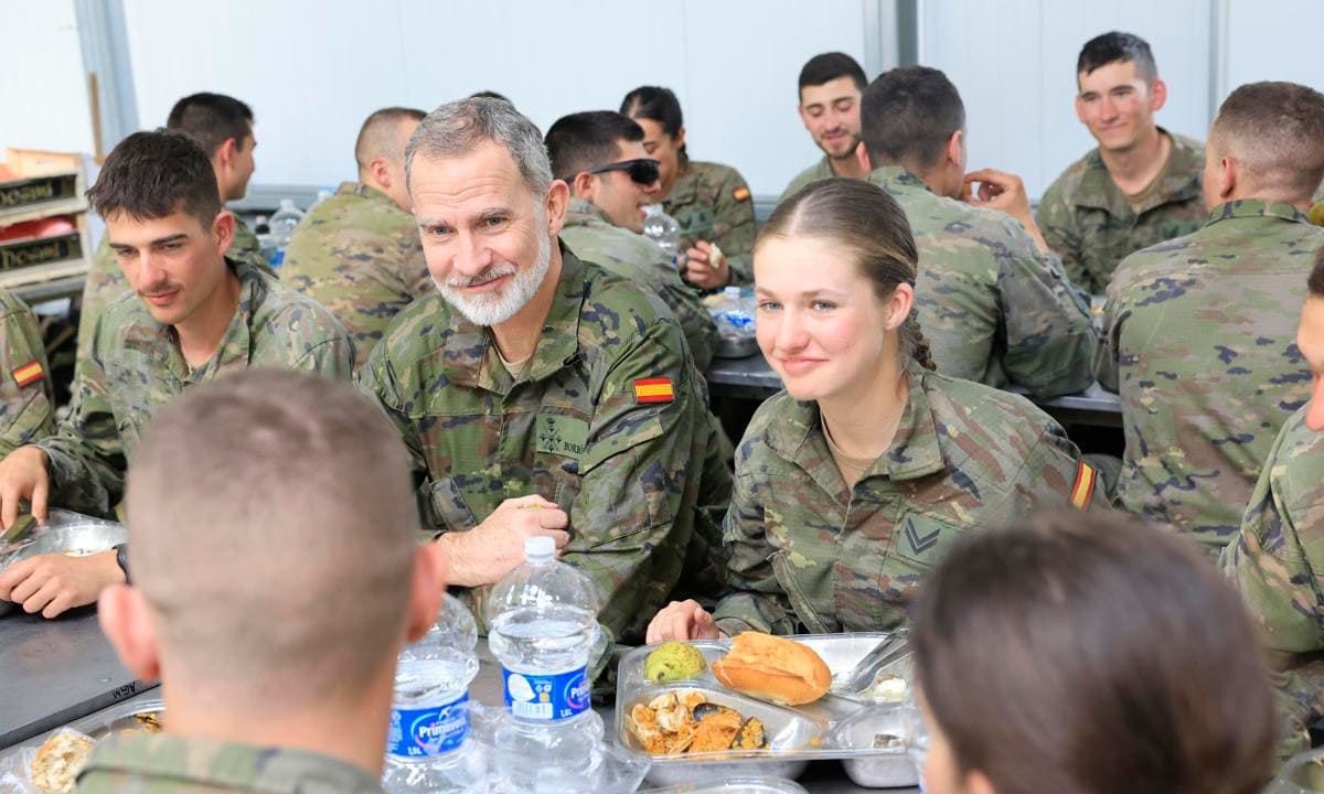 The Princess of Asturias is King Felipe and Queen Letizia's eldest child.