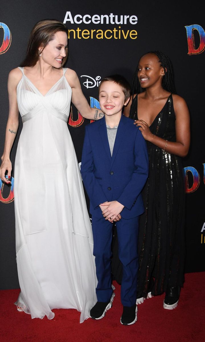 Angelina Jolie daughter Zahara fashion mini me