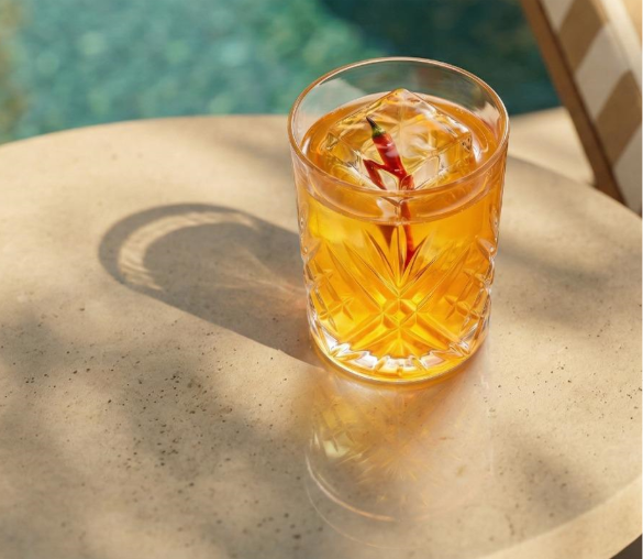 Pharrell Williams' Spicy Mango cocktail offers a luxurious twist on game-day entertaining