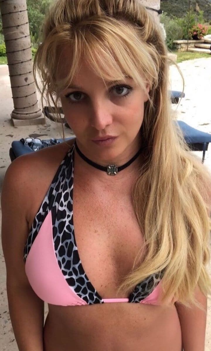 Britney Spears new hairstyle