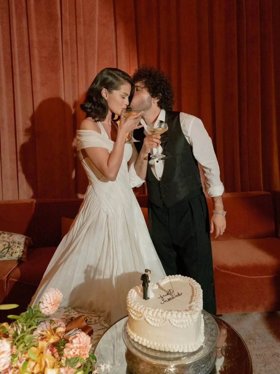 The reception was about love, laughter, and intimate moments.