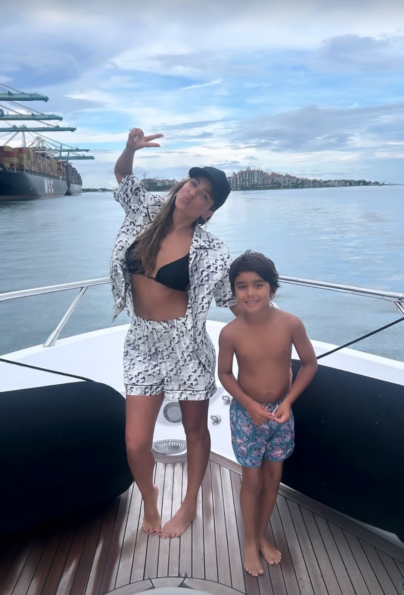 Jessica Alba has been focused on her kids following the divorce 