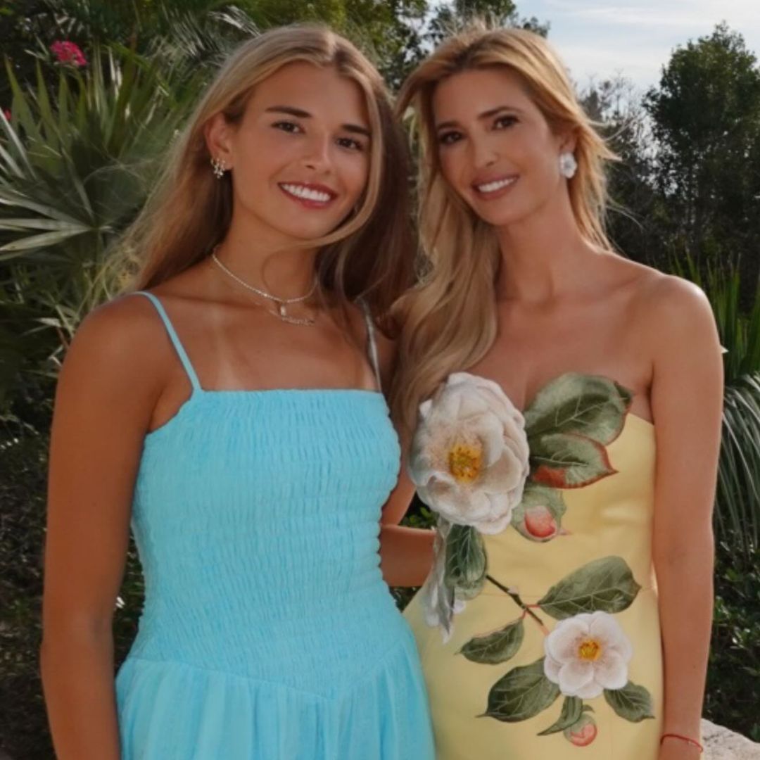Ivanka Trump and her niece Kai together in the Bahamas.