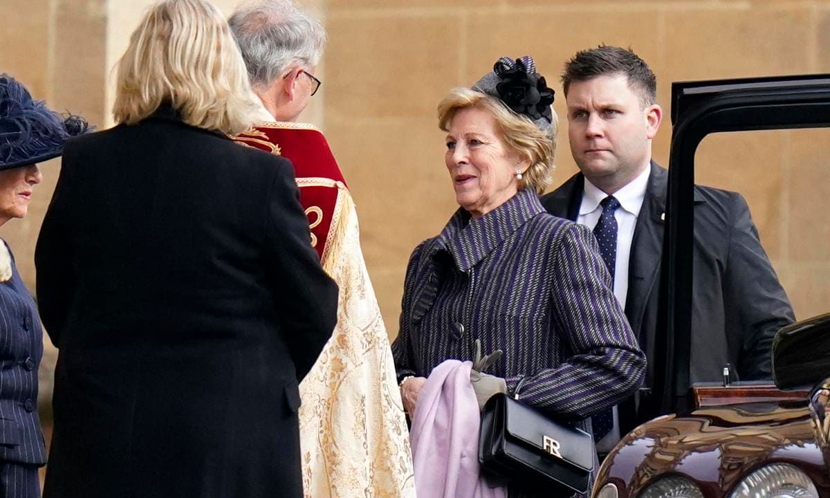 Queen Anne-Marie, who married the late King in 1964