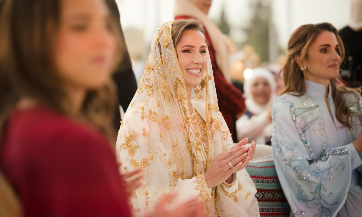 The Queen described Rajwa as "the sweetest and most beautiful bride-to-be."