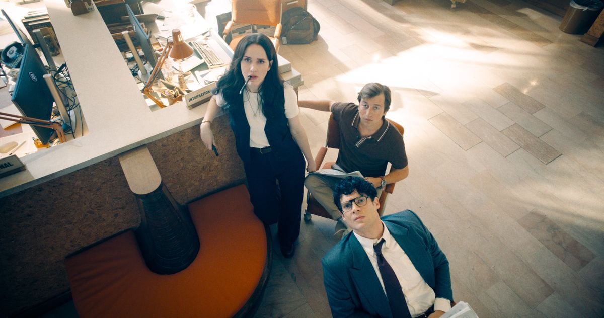 Rachel Brosnahan, Skyler Gisondo, and David Corenswet