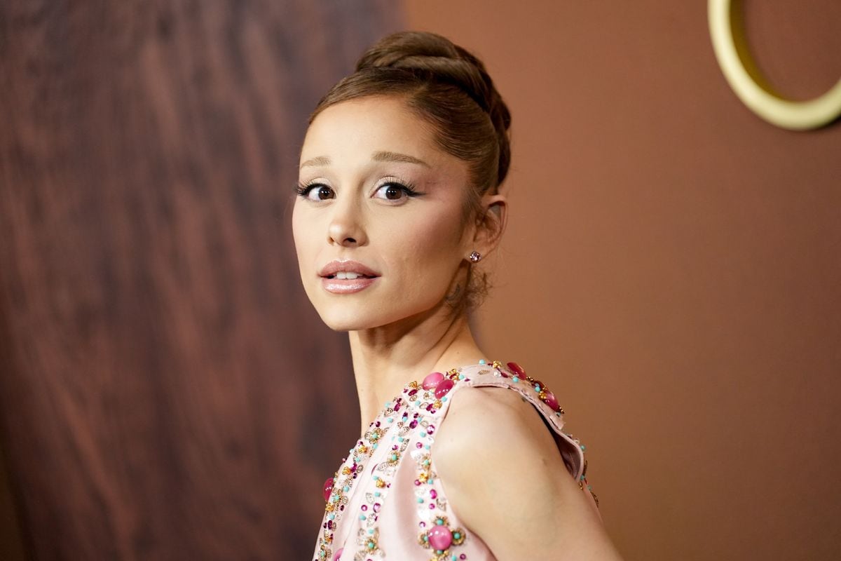 Ariana Grande at The 16th Governors Awards held at The Ray Dolby Ballroom at Ovation Hollywood on November 16, 2025 in Los Angeles, California. (Photo by JC Olivera/WWD via Getty Images) 