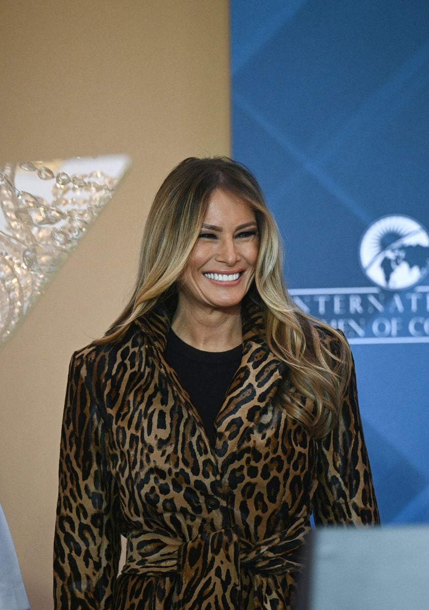 Melania Trump at the International Women of Courage Awards Ceremony