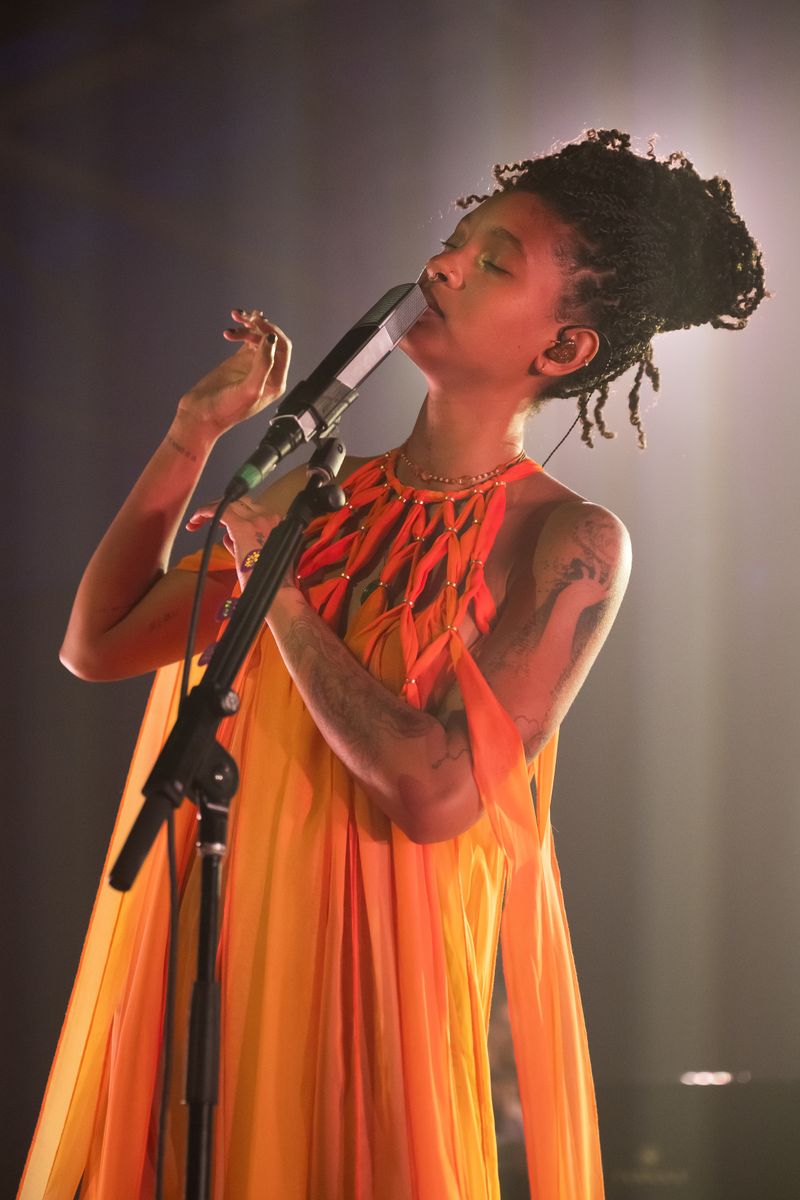  Willow Smith performs on stage during the Montreux Jazz Festival 