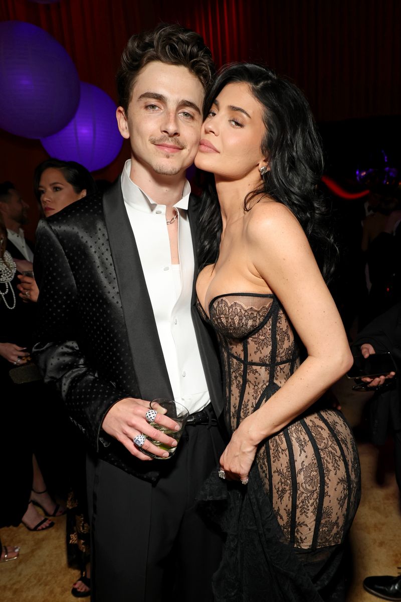 Timothée’s mom, Nicole Flender, is a fan of Kylie