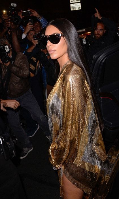 Kim was held at gunpoint and robbed of millions of dollars worth of jewelry in Paris.
Photo: Reynaud Julien/APS-Medias/ABACA / ABACA/PA Images