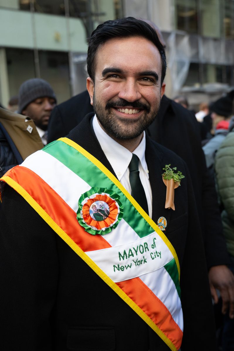 Mayor Zohran Mamdani is known for attending most parades.