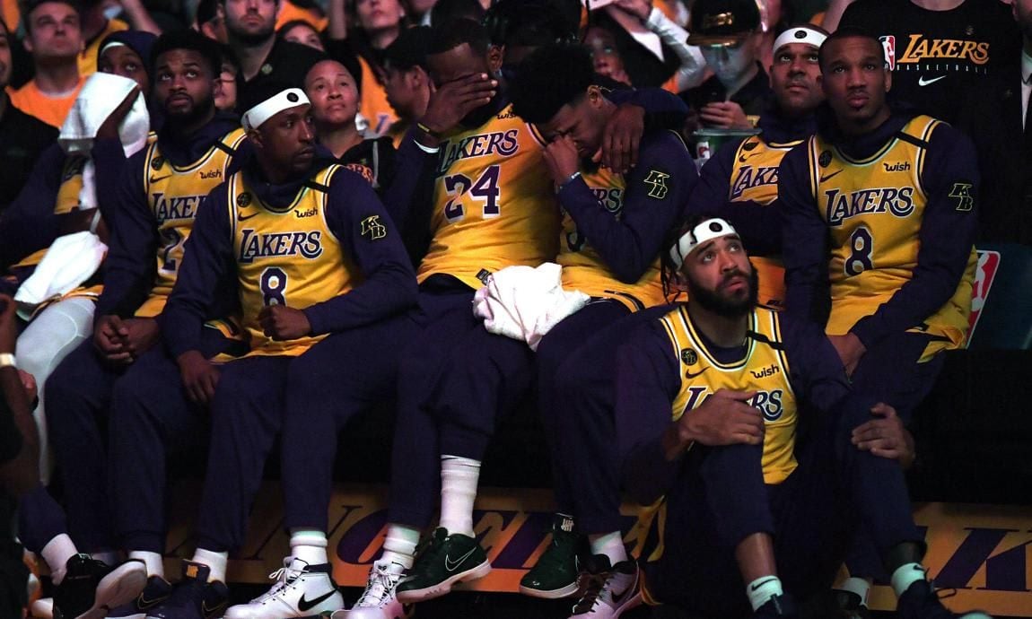 Lebron James crying