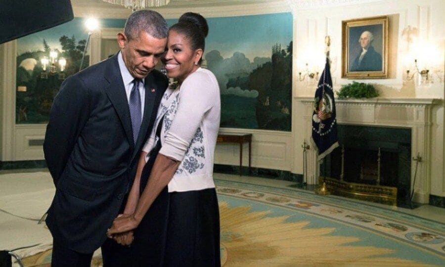 <b>Barack hasn't changed</b>
"I loved Barack just the way he was," FLOTUS said during her speech at the 2012 Democratic National Convention. "Our life before moving to Washington was filled with simple joys. Saturdays at soccer games, Sundays at Grandma's house. And a date night for Barack and me was either dinner or a movie, because as an exhausted mom, I couldn't stay awake for both. He was still the guy who'd picked me up for our dates in a car that was so rusted out, I could actually see the pavement going by through a hole in the passenger-side door."
Photo: Instagram/@michelleobama