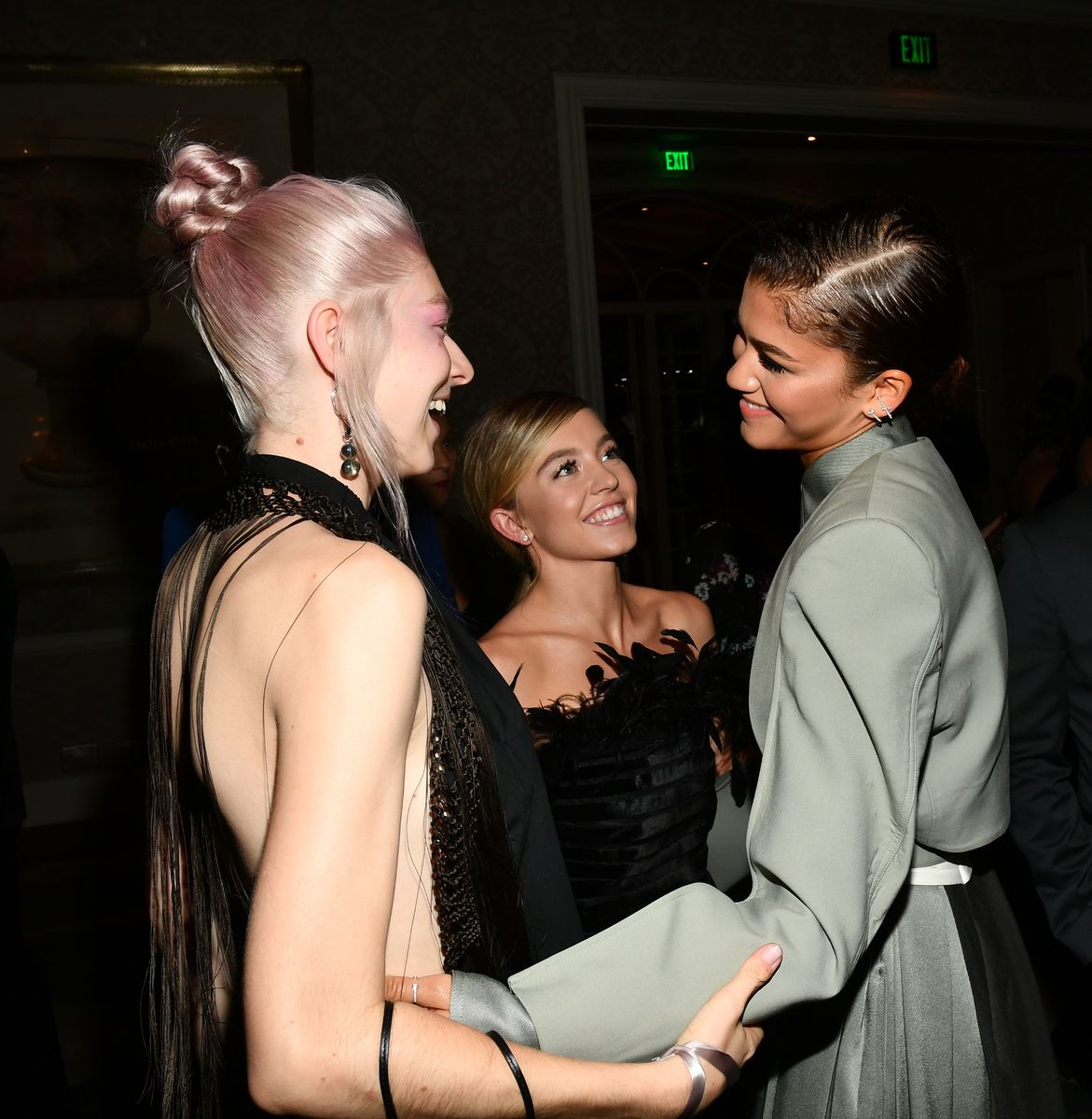 Sydney Sweeney addresses rumors of a feud with Zendaya during a Euphoria interview with Vanity Fair
