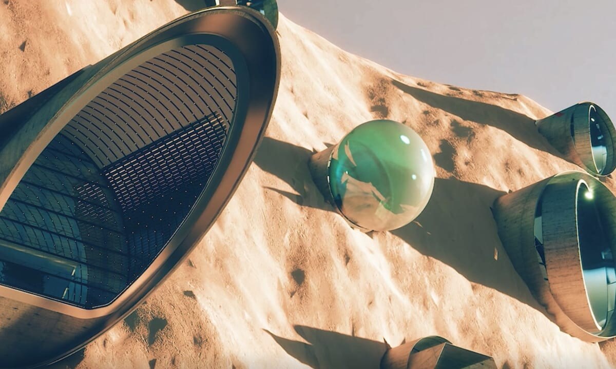 Plans for The First Sustainable City on Mars.